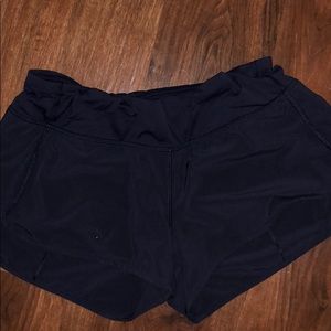 Lululemon speed short 2” size 8